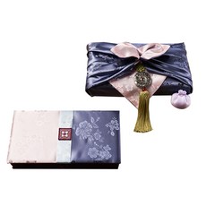 八福商會禮金盒現金禮金盒 淺粉色+包袱, 混色, 1套
