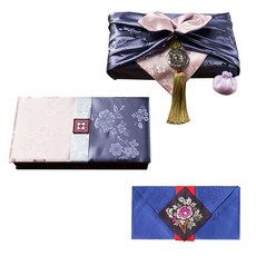 八福商會預斷箱現金預斷箱 淡粉色+預斷信封袋 青色, 混色, 1套