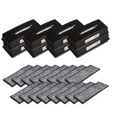 BNS替換型白板擦 8入+替換墊 16入, 混色