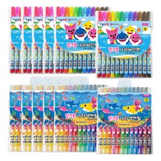 JONG IE NARA 碰碰狐奈良鉛筆 6p + 簽字筆 6p, 12 種顏色, 1組