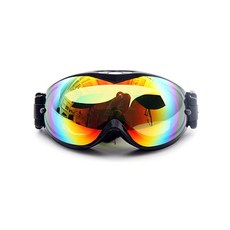 wheelers 滑雪 滑雪板 護目鏡 FGG-B266, 黑色彩虹