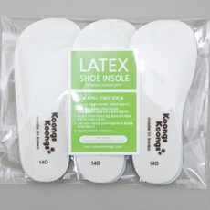 koongskoongs 乳膠鞋墊3件組