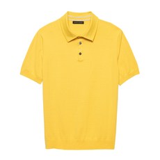 바나나리퍼블릭 남성용 코튼 캐시미어 스웨터 폴로 티셔츠