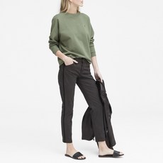 바나나리퍼블릭 여성용 슬론 사이드 스트라이프 치노 팬츠