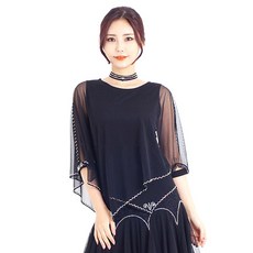 肚皮舞mall運動舞蹈服 LDT1600, 黑色的