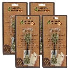 狗姿勢NF103貓貓芽牙貓俱樂部貓玩具, 混色, 4件
