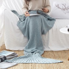 앤티스 피쉬테일 입는 담요