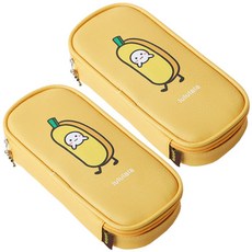 POPO FANCY Lululala 多功能筆袋, 香蕉, 2個