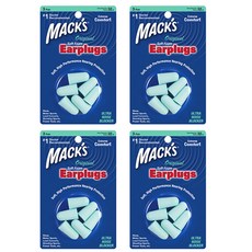 MACK'S Original泡棉耳塞, 4組, 3副