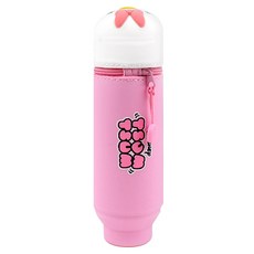 디즈니 데이지 실리콘 멀티 파우치 DS0106, 라이트핑크, 1개