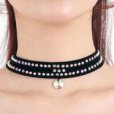 DANCEDOME MALL 運動舞衣頸圈 LDAC200, 黑色的