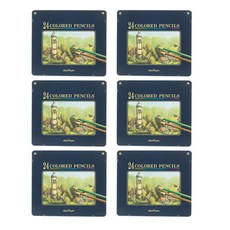 munhwa 彩色鉛筆盒 6p, 6入