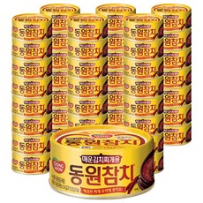 동원에프앤비 매운김치찌개용 참치, 48개입, 150g