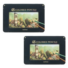 munhwa 彩色鉛筆盒 2p, 48 種顏色