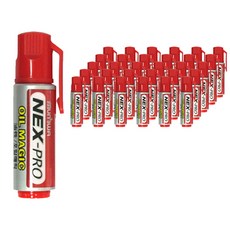 munhwa 粗頭油性麥克筆, 紅色, 60支