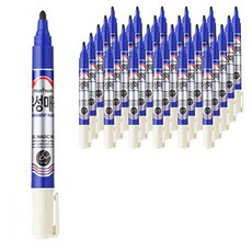 munhwa 文化鉛筆油性魔術, 藍色, 144入