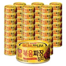 동원에프앤비 볶음짜장 참치, 150g, 48개