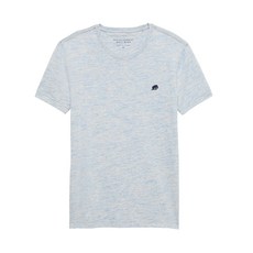 바나나리퍼블릭 남성용 로고 소프트 워시 크루넥 티셔츠