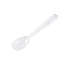 Bom91 SP 透明冰淇淋匙 小 9 x 1.9 cm, 200入, 2個