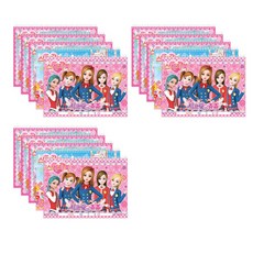 흥국산업 캐릭터 스케치북 랜덤 발송, 8절, 15개