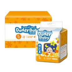 Daddy Baby 薄款褲型尿布, L, 88片