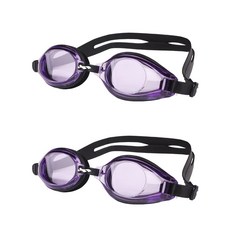 通用泳鏡 TG-1500 2入, 紫色+黑色
