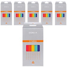 DONG-A iPable Pencil B 10p, 混色, 6件