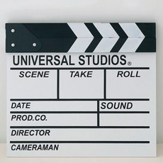 TP 居家裝飾 電影場記板, 白色