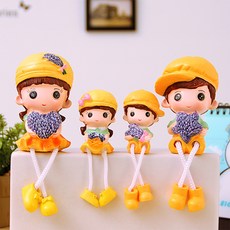 TP 家居裝飾薰衣草家族人偶4件組, 混合顏色