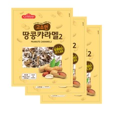 ILKWANG 花生焦糖, 600g, 3袋