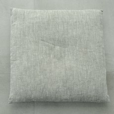 簡約四季方形靠墊套, 卡其色