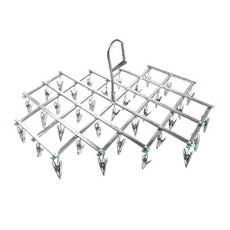 方格夾子襪子曬衣架, 1個