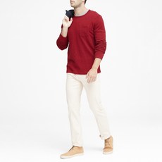 바나나리퍼블릭 남성용 헤리티지 포켓 티셔츠