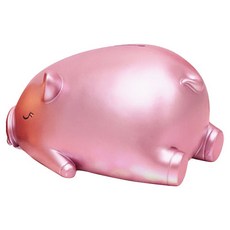 TP Home圓滾滾黃金豬存錢筒 粉色 M, 1個