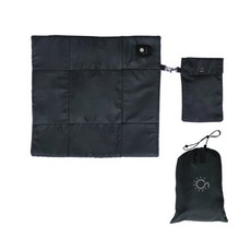 加熱墊+小袋, 海軍, 370 x 350 x 10 毫米