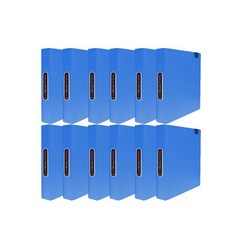 希望文件夾 New Fresh Up D型環活頁夾 3孔 3cm, 12入, 藍色