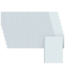 希望檔案 素色圓角報告夾 6mm, 白色, 150套