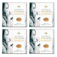 Tea Party 洋甘菊花瓣茶茶包, 12克, 4個