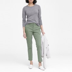 바나나리퍼블릭 여성용 슬론 스키니 핏 치노 팬츠