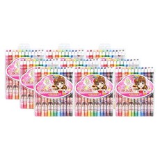 DONG-A Paper Rolled Colored Pencil Patissiel 9p for Girls, 12 種顏色