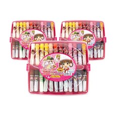 DONG-A 夢色蛋糕師彩色筆 3入組, 6毫升, 24 種顏色