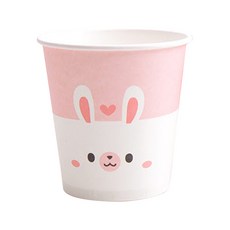Joyful Animal 兔子紙杯 190ml, 100入, 3個