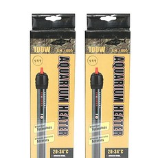 Aqua Tech 防爆魚缸加溫棒 100W, 2件