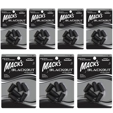 MACK'S Blackout睡眠耳塞, 7個