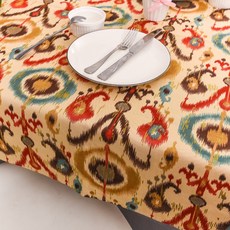 지이피 테이블보 고풍적인 도깨비불 가구 덮개, B, 1개