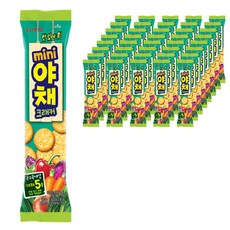 LOTTE 樂天 迷你蔬菜餅乾, 69g, 48包