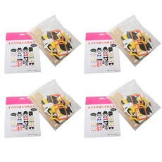 閃亮花俏 派對模型 派對旗幟 玩樂 派對插牌, TYPE3, 4套