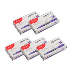 MONAMI 慕那美 螢光筆, 紫色的, 5件