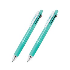 SARASA Bolsha 4 + 1 J4SA11 圓珠筆 0.5mm + 尖頭 0.5mm, 藍綠, 2件