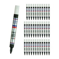 DONG-A 魔術油性圓頭麥克筆, 黑色的, 36支